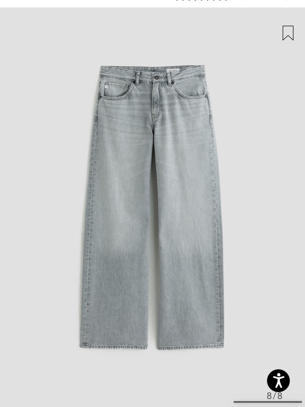 Adria Low-Rise Wide-Leg Denim